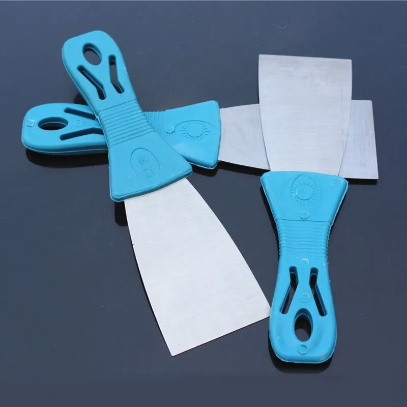 

1 PC Putty Knife Scraper Blade Shovel Carbon Steel Plastic Handle Wall Plastering Knife Hand Tool Construction tools