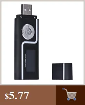 Мини Bluetooth MP3 плеер 4 Гб без потерь Музыкальный плеер с FM медиа динамик наушники, спорт MP 3 Металл Walkman Dap z1021