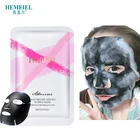 HEMEIEL Detox кислородная пузырьковая маска увлажняющая бамбуковая угольная черная маска для лица лист отбеливающая маска для ухода за кожей