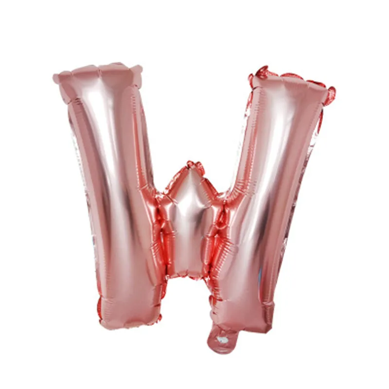 40 дюймовые розовые золотые буквы воздушные шары украшения для дня рождения