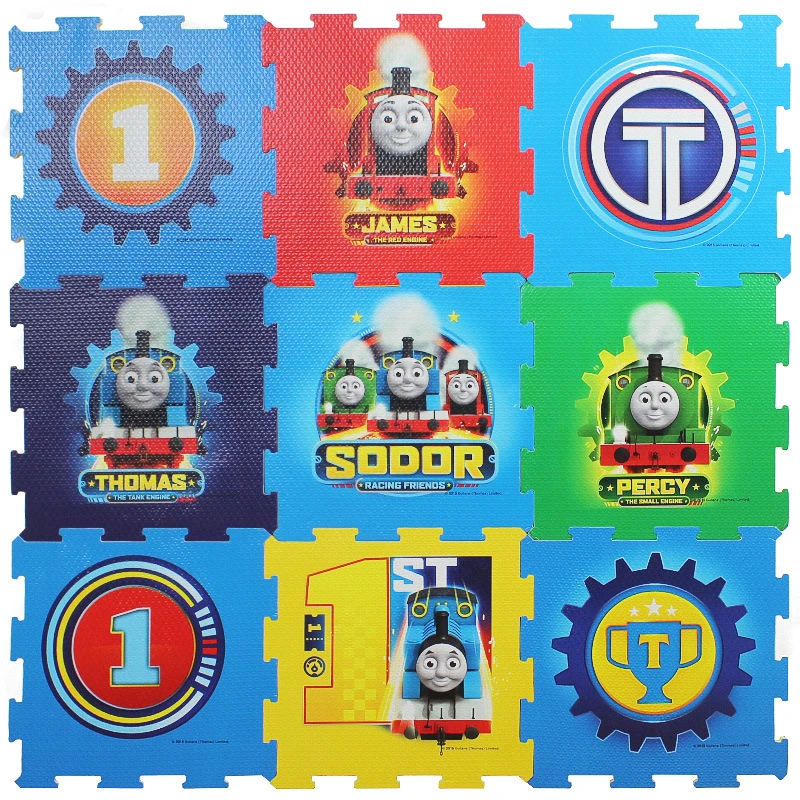 Тренировочный Коврик Из Пенопласта с Микки и Минни 9 штук 30x30 см./штука детский