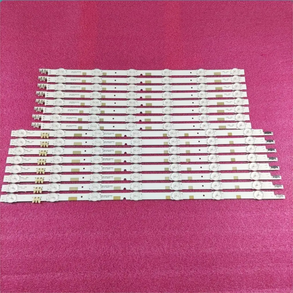 16 шт./компл. светодиодная подсветка полосы для Samsung UE50JU6800 UE50JU6850 UE50JU6800K BN96 38479A 38480A