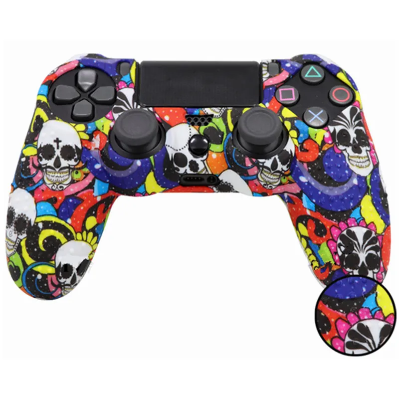 Противоскользящий силиконовый чехол для Sony PlayStation Dualshock 4 PS4 DS4 Pro тонкий защитный