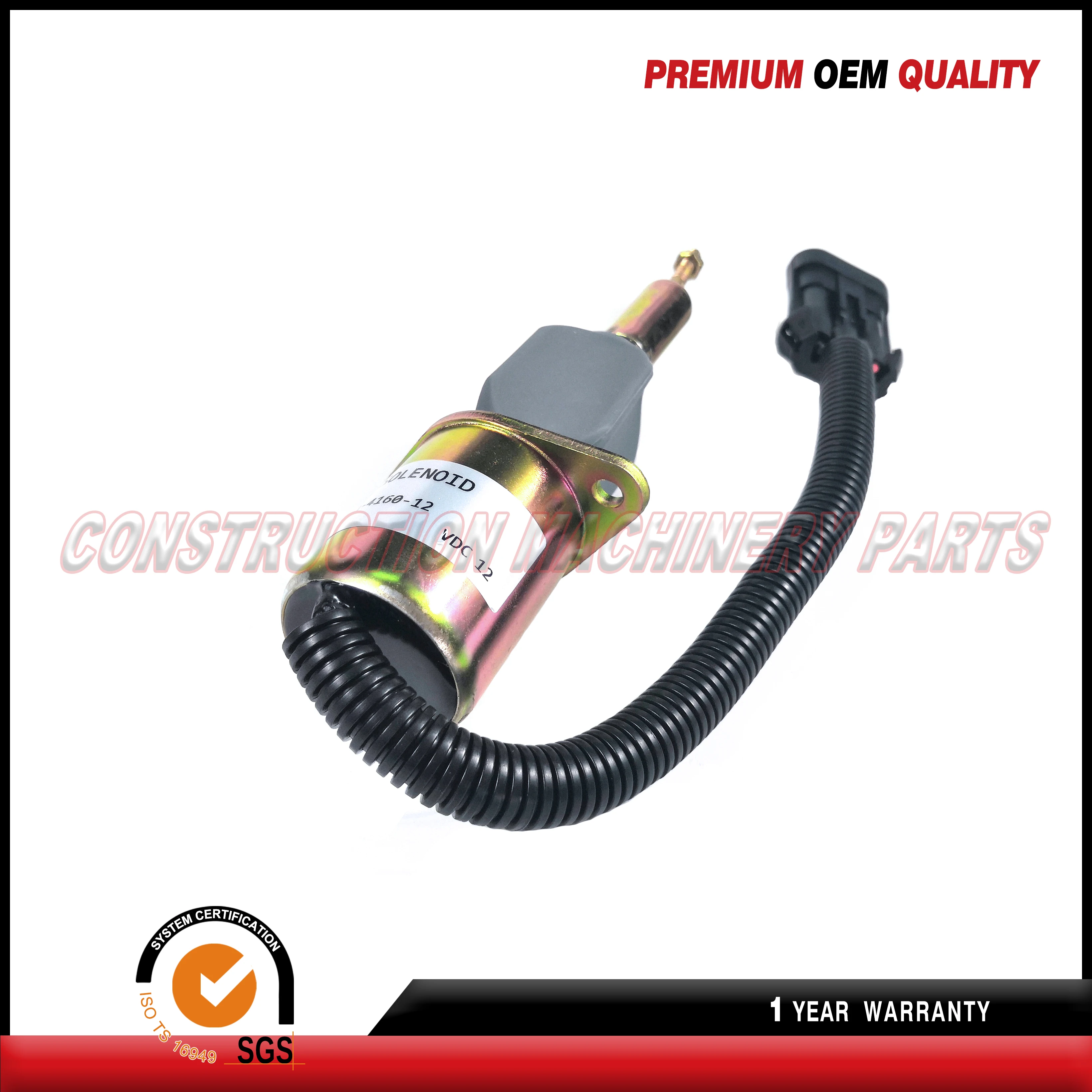 Остановочный соленоид клапан для Ford 12V F3NN9D278AA 87850507 SA-4160-12 1751ES-12A6UC4B3S1 - купить по