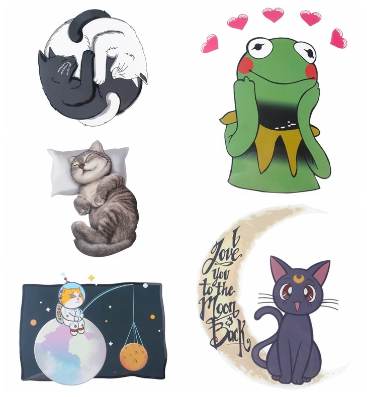 &quotСделай сам&quot с милыми рисунками лягушка Утюг на Термальность передачи для