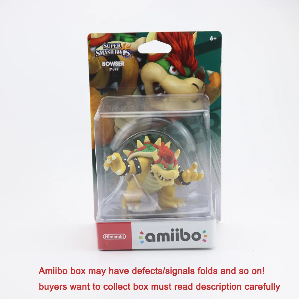 Bowser Фигурка Amiibo Super Smash Bros. Серия Для nintendo переключатель Фирменная Новинка - Цвет: Bowser