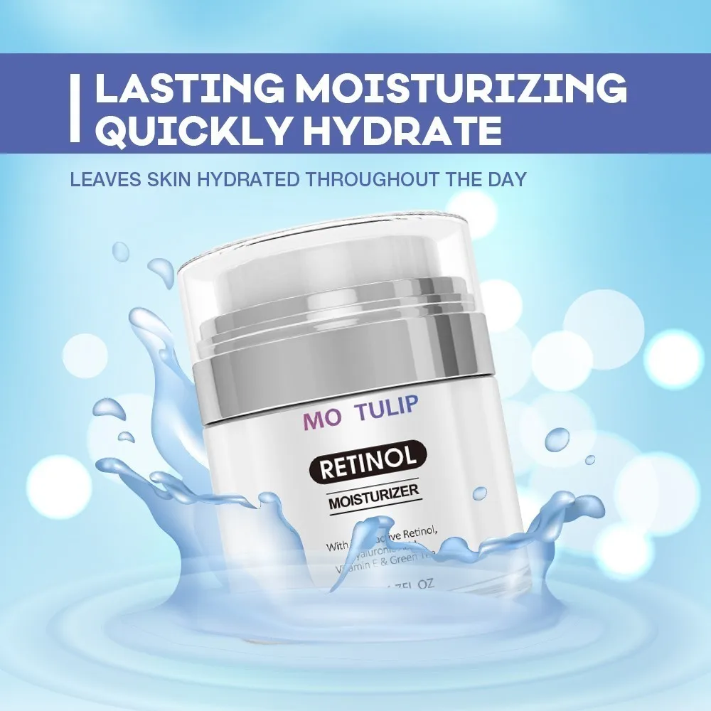 MO тюльпан Retinol 2.5% увлажняющий крем против старения и уменьшает морщины тонкие
