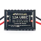 HENGE 12A UBEC переключатель режима BEC стабилизатор напряжения выход 5V6V7,4 V 12A Max 20A вход 3S-6S Lipo 7V-25,5 V для радиоуправляемых самолетов