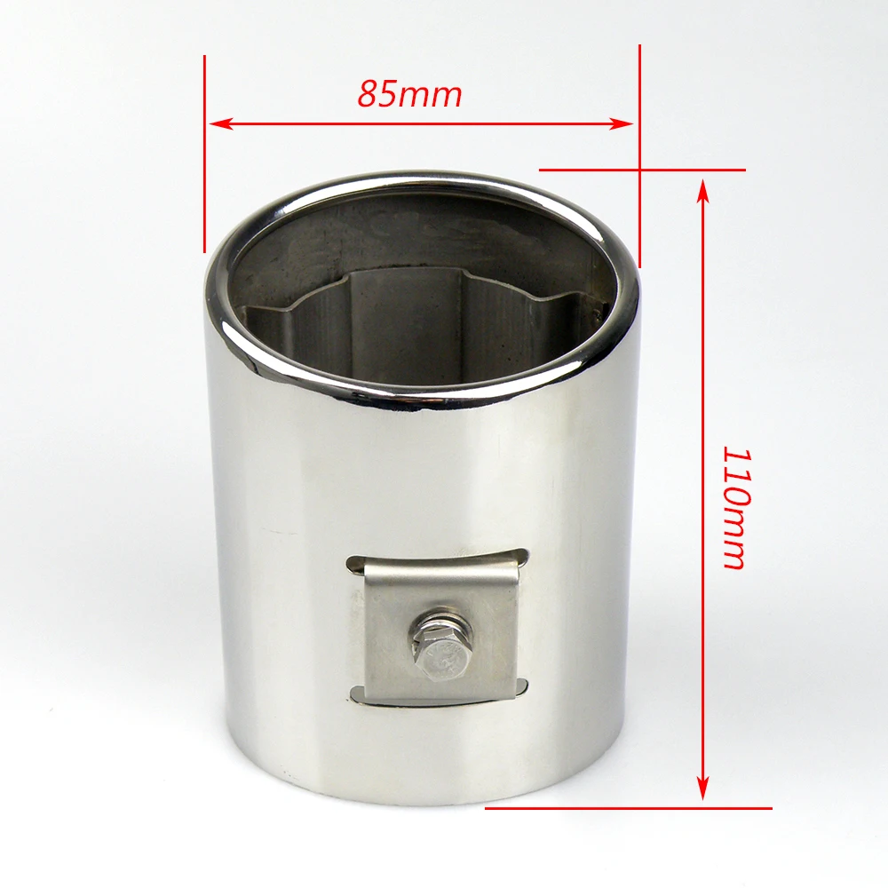 CHROME EXHAUST EXTENSION TIP suitable for Mitsubishi Pajero Sport QE 2016-2017 MZ330941 Genuine muffler tip | Автомобили и