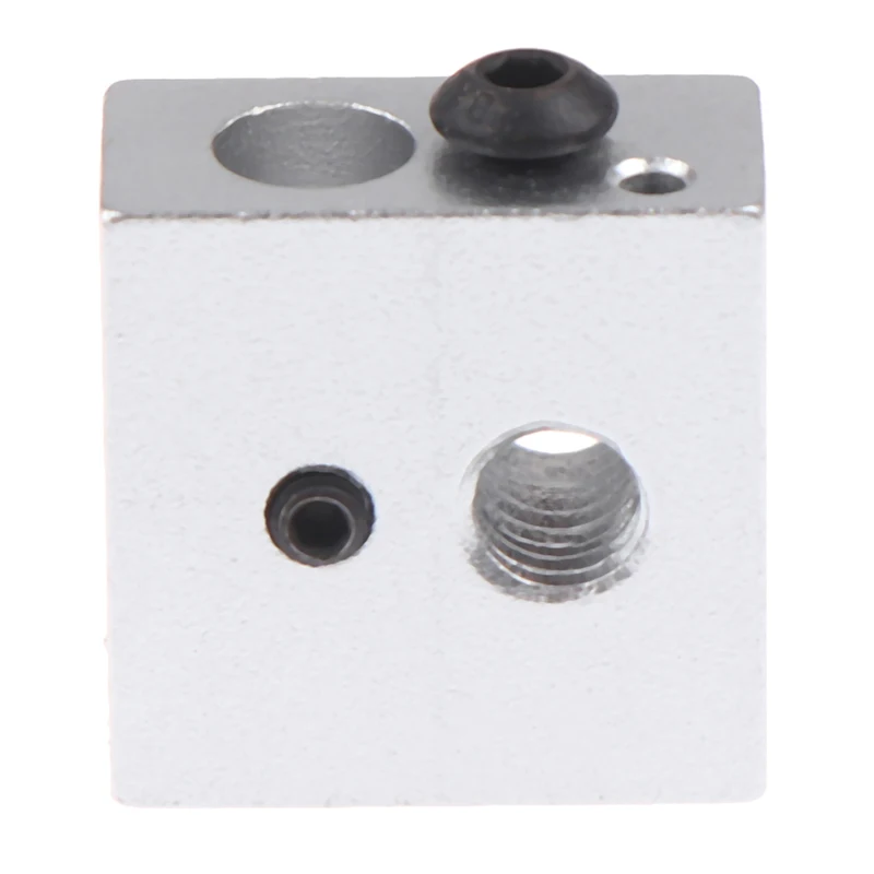 

5Pcs Mk7/mk8 Aluminium Heater Block For Print Head Hot End Heating Block
