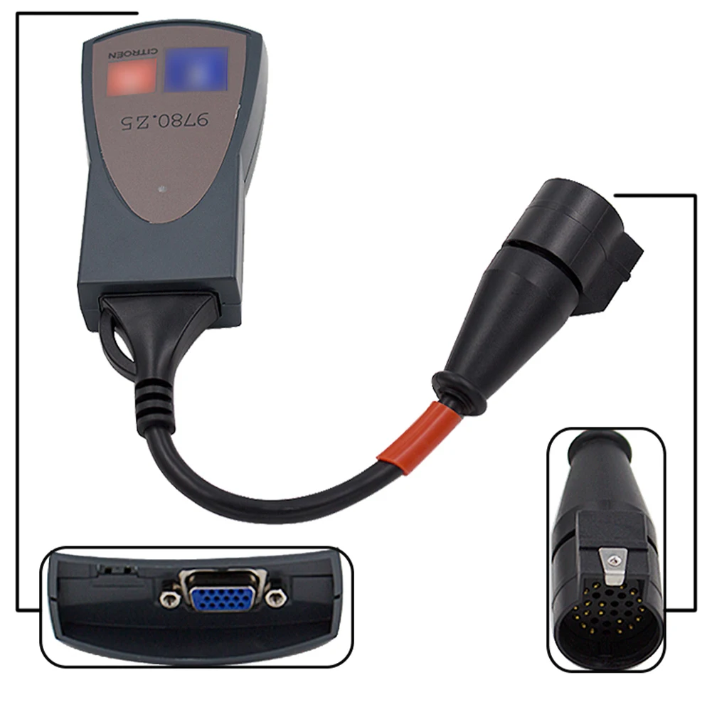 

Auto Diagnostic Tool For Citroen / Peugeot Lexia 3 PP2000 921815C Diagbox V7.83 Lexia3 PP 2000 OBD Scanner OBD2 Auto Tools Ship