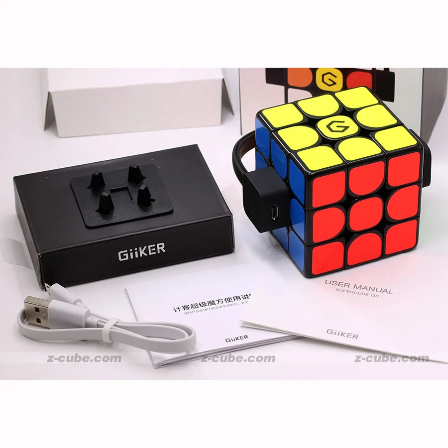 Супер-Профессиональный скоростной Магнитный куб Giiker Super Cube i3s 3x3x3 i2 Bluetooth APP 2x2x2 i 2