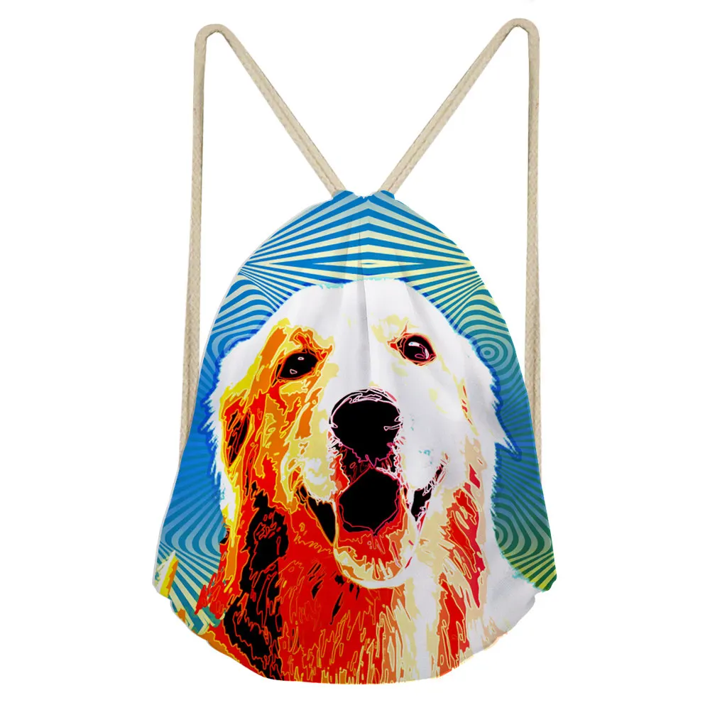 Z5042Z3 Nopersonality Сумки на шнурке для детей милый бультерьер рюкзак на шнурке женская сумка на шнурке для девочек-подростков мягкий школьный рюкзак - Цвет: Z5042Z3