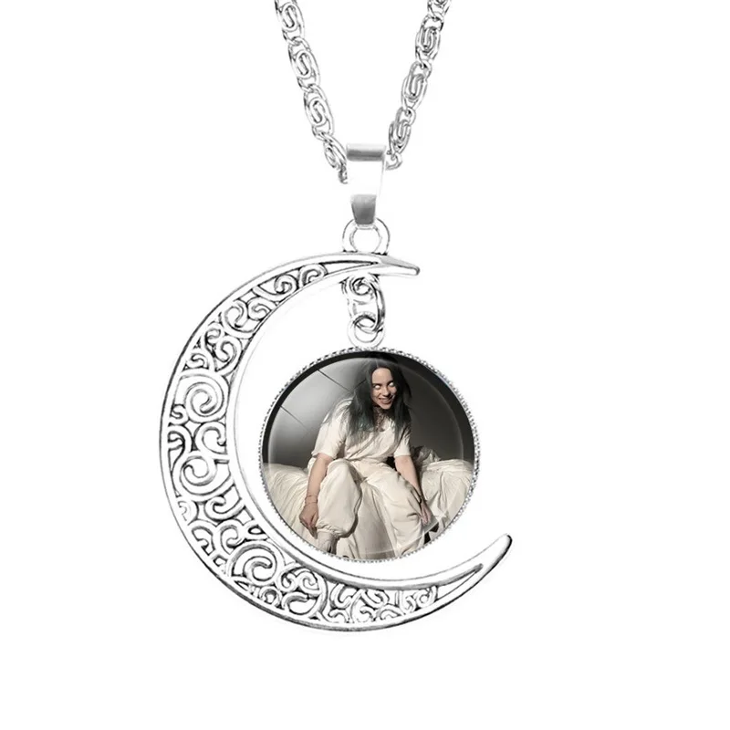 Billie Eilish Popular Necklace Hip-Hop Trendy BAD GUY Do Not Smile At Me Pendant Fans Gift UnisexJewelry Accessorie | Украшения и