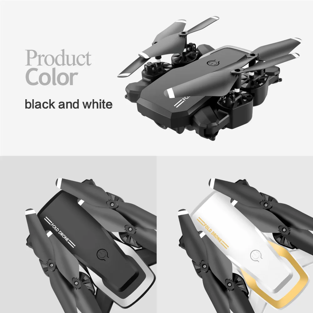 

Profession RC Drone WiFi FPV 4K HD Camera Altitude Hold Foldable Drone One-Key Return RC Quadcopter High Quality Drone Gifts
