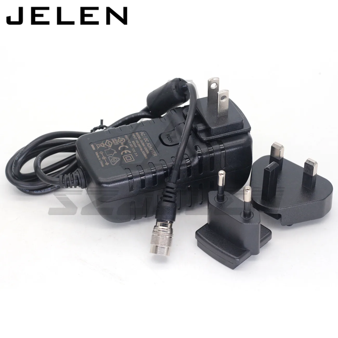 От 110-220 В до 12 Hirose 4-контактный для звуковых устройств 688 788T кабель питания с зумом