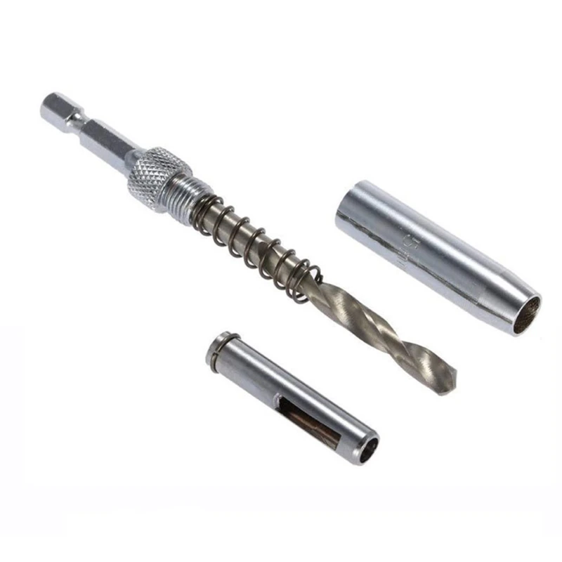 

13pcs/set Woodworking Step Drill Bit Pagoda Hinge Center Punch Tapper Cone Hole Puncher Hex Key Wood Cutter Tools