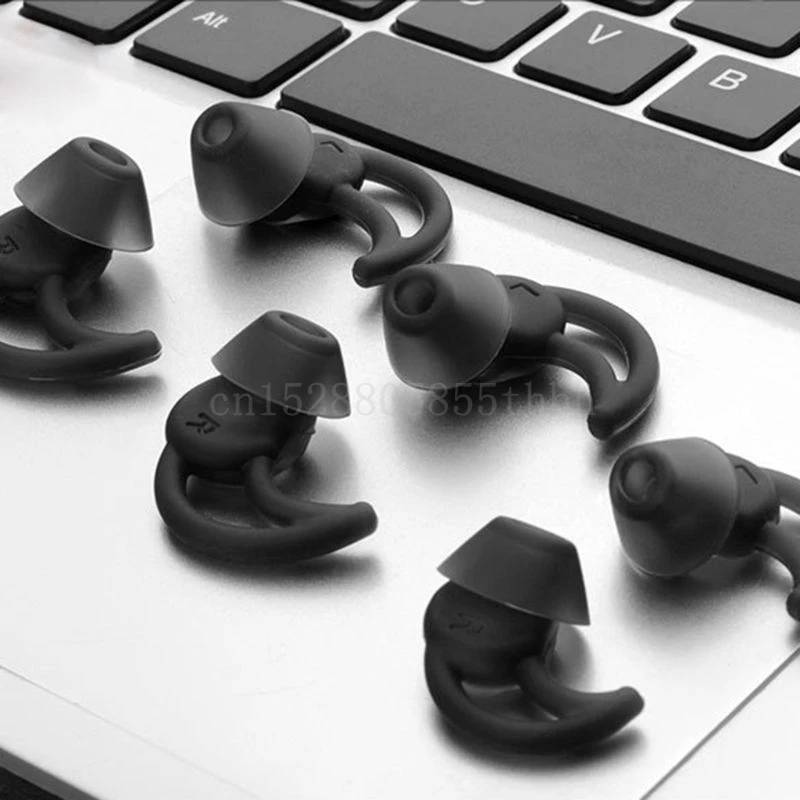 

1Pair Noise Isolation Silicone Earbuds Tips for Soundsport Wileless QC20 QC30