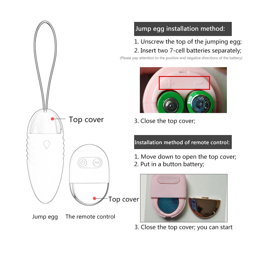 Вагинальные шарики для женщин 10-частотный вибратор яиц беспроводной Вагинальный