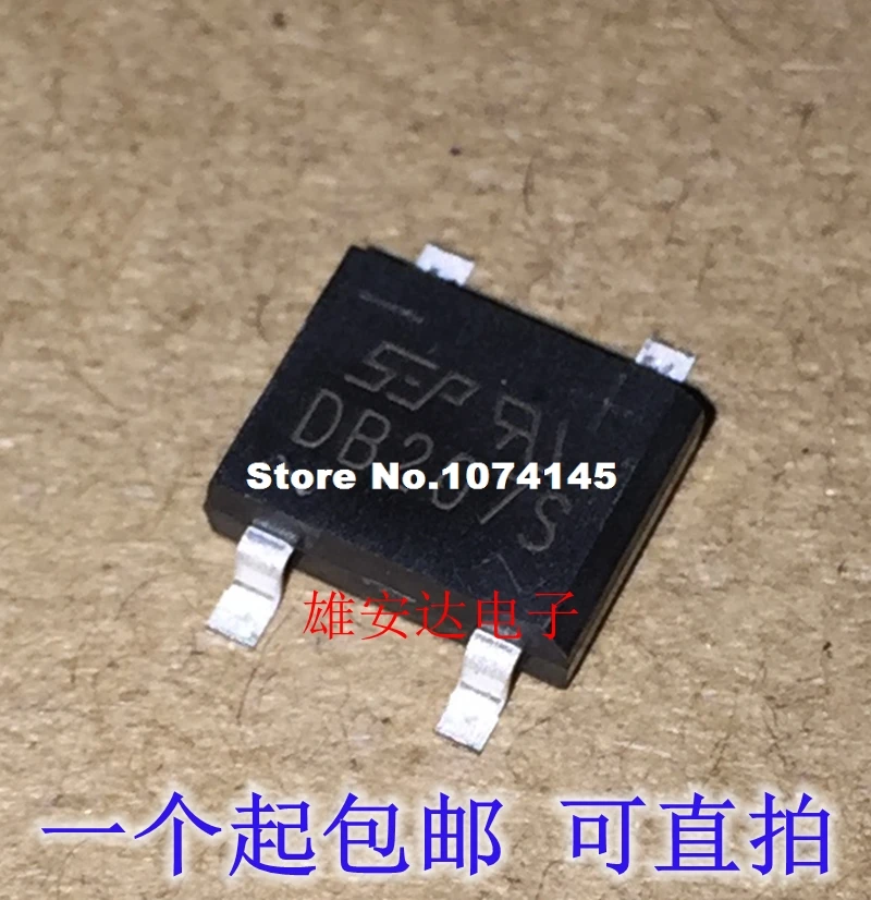 10 шт./лот DB207S DB207 SOP 4 2A/1000V|Стартеры| |