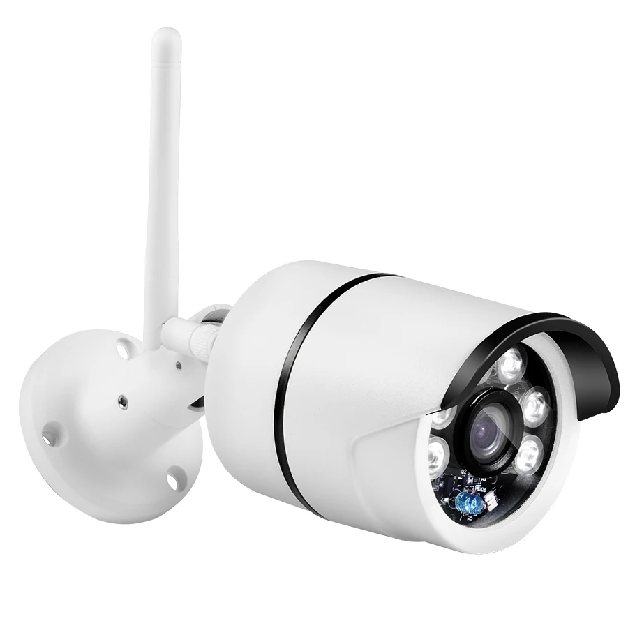 CCTV камера видеонаблюдения Система безопасности cctv комплект беспроводной защищенная от внешних воздействий ip-камера HDMI рекордер wifi 4 шт. 1MP IR Открытый