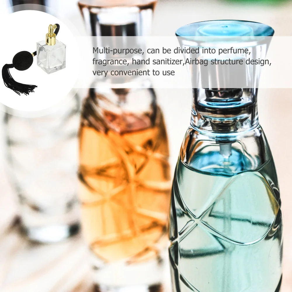 

1pc Multipurpose Perfume Bottle Glass Perfume Sub Bottle Airbag Spray Bottle