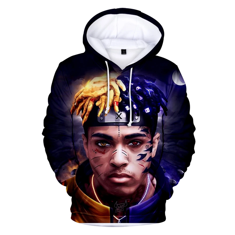 Детская толстовка XXXTentacion в стиле хип-хоп свитшот для мужчин и женщин детская
