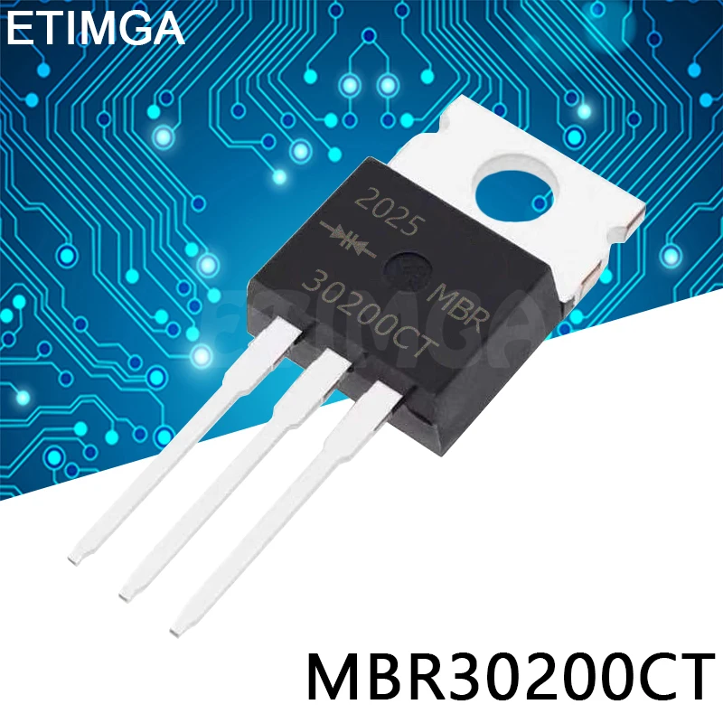 

10 шт./лот MBR30200CT MBR30200 TO-220 транзистор 30A 200V