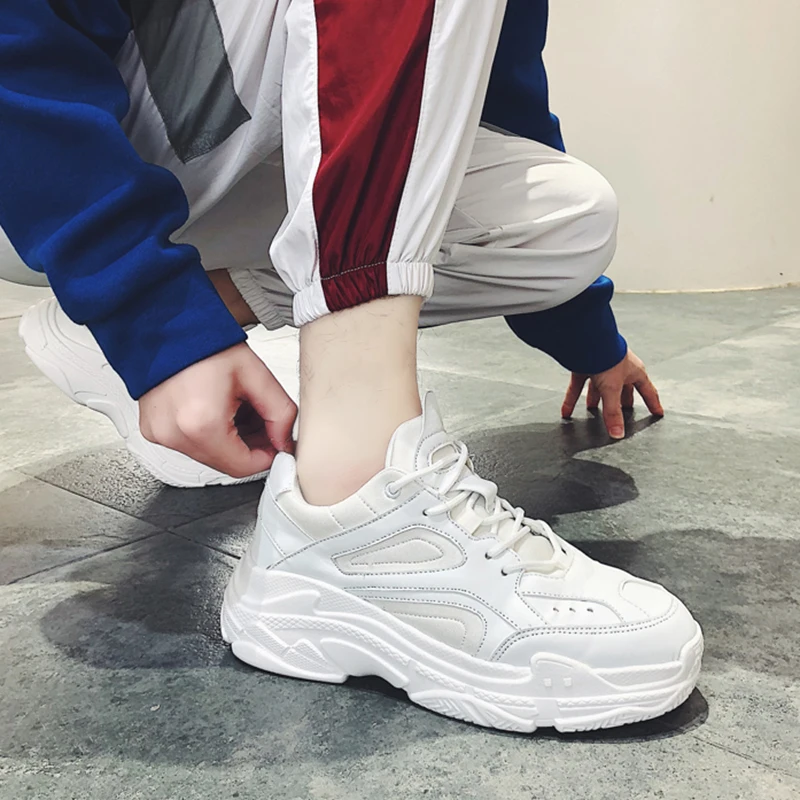 Кроссовки Superstar мужские массивные баскетбольная платформа на шнуровке|Мужские