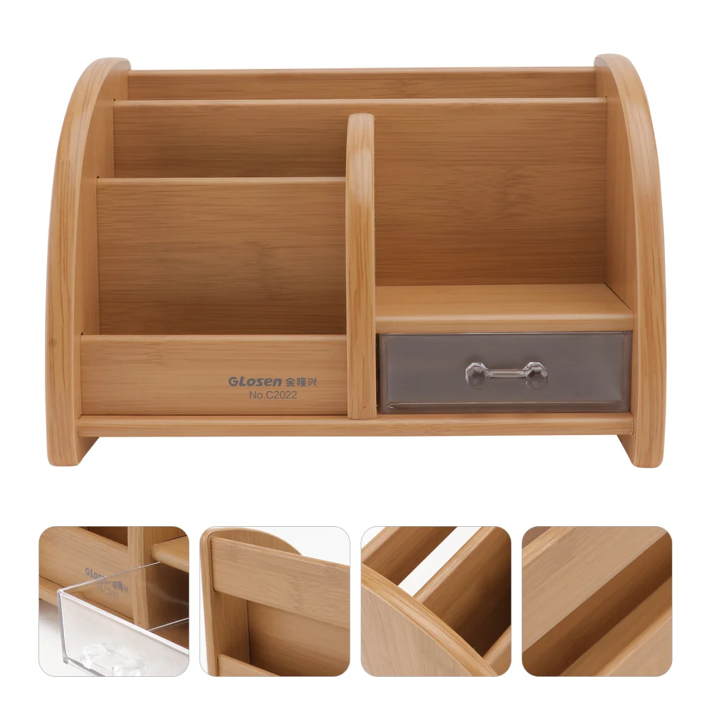 

DIY Assembly Wooden Pen Storage Holder Desktop Pen Container Pen Holder