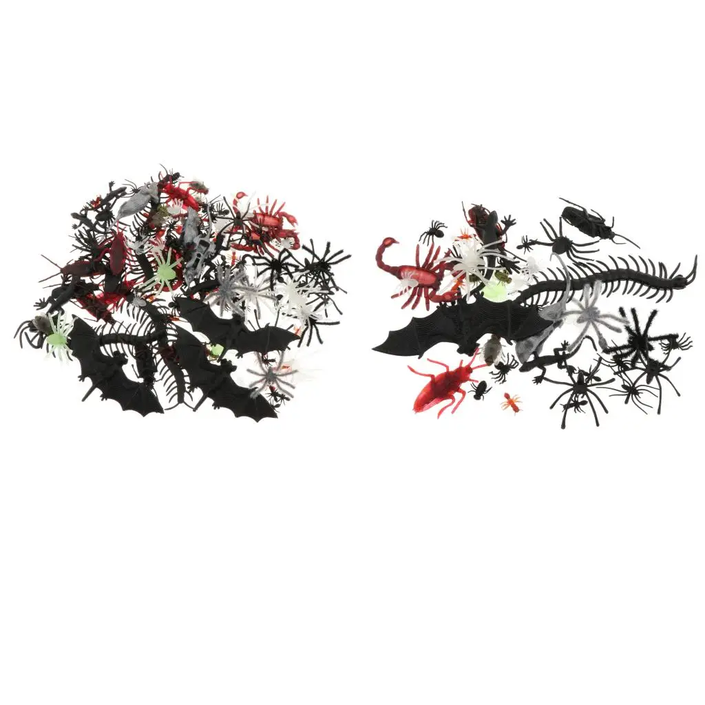 Пластиковые насекомые в виде насекомых 44/150 шт. | Игрушки и хобби