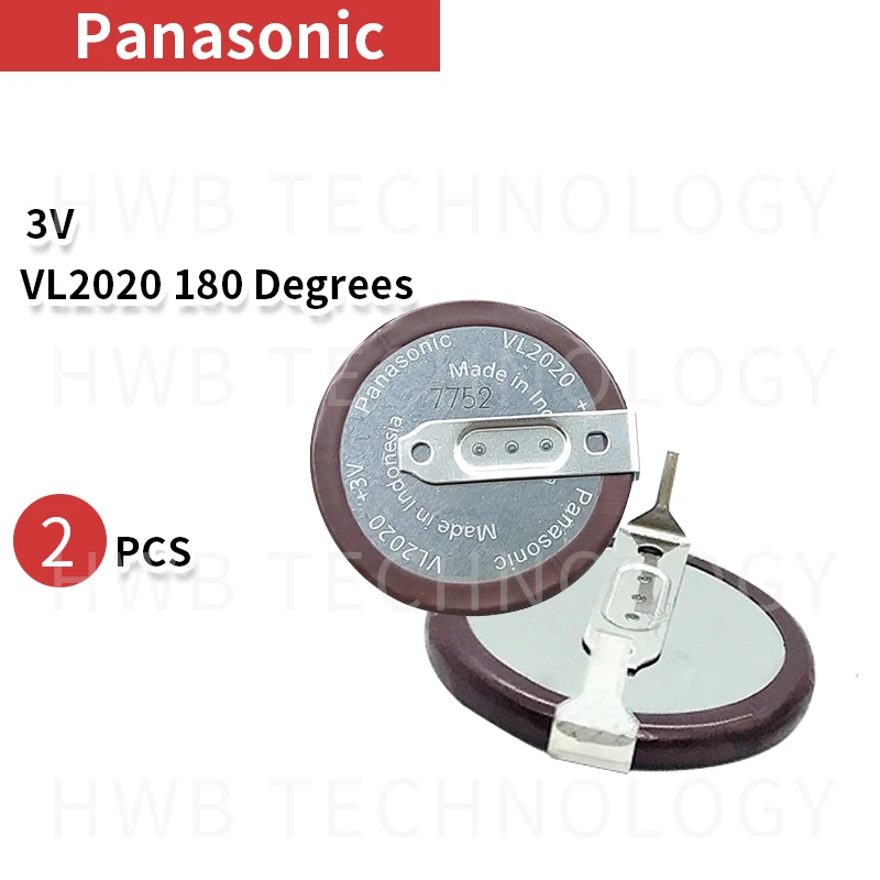 2 шт./лот 100% оригинальный новый для PANASONIC VL2020 автомобильный брелок перезаряжаемая