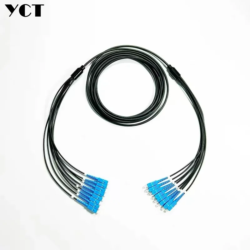 1-50 м LSZH 8-жильный бронированный патч-кабель ftth 5 0 мм FCAPC-FCAPC 8C SM Индивидуальная