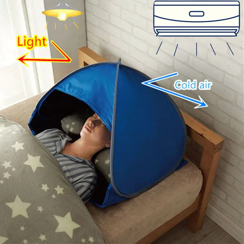 

Sleeping Headrest Tent Eye Mask Windproof Moisturizing Air Conditioning Baffle Sunshade Cover Portable Folding Beach Sunscreen