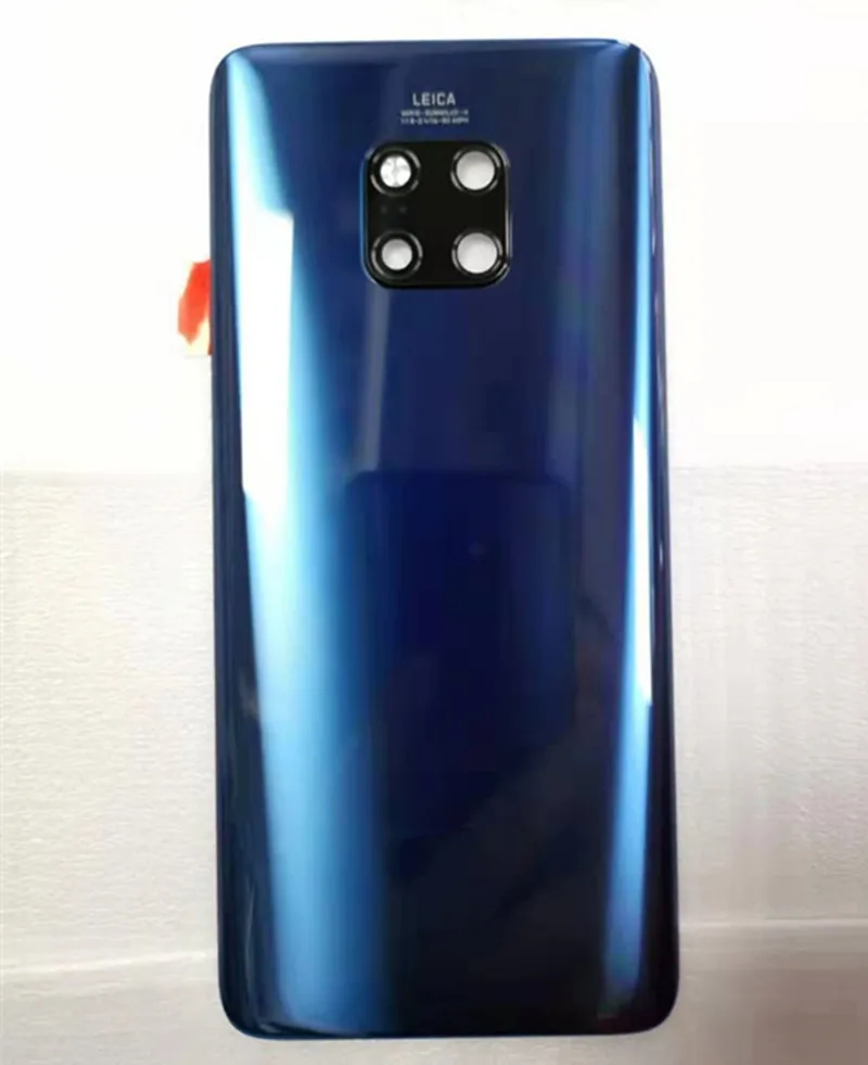 Для huawei mate 20 Pro стеклянная задняя крышка корпус батареи чехол с логотипом Задняя крышка объектива Замена Рамки - Цвет: Aurora