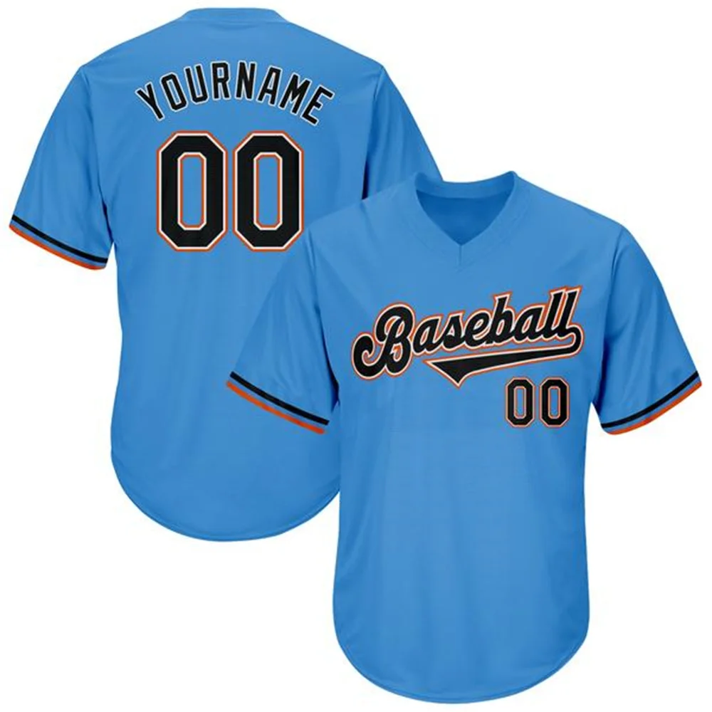 Custom Baseball Jersey Team Name/Number Printed Breathable Mesh Soft Botton-down for Adults/Youth Outdoors/Indoors Big size