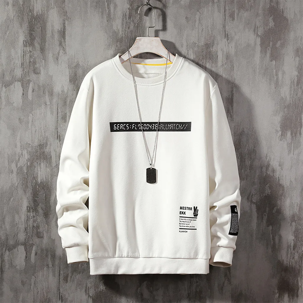 Мужская Толстовка sudadera повседневные худи с длинными рукавами мужские уличные модные Лоскутные с круглым вырезом мужские толстовки Топ sudadera hombre