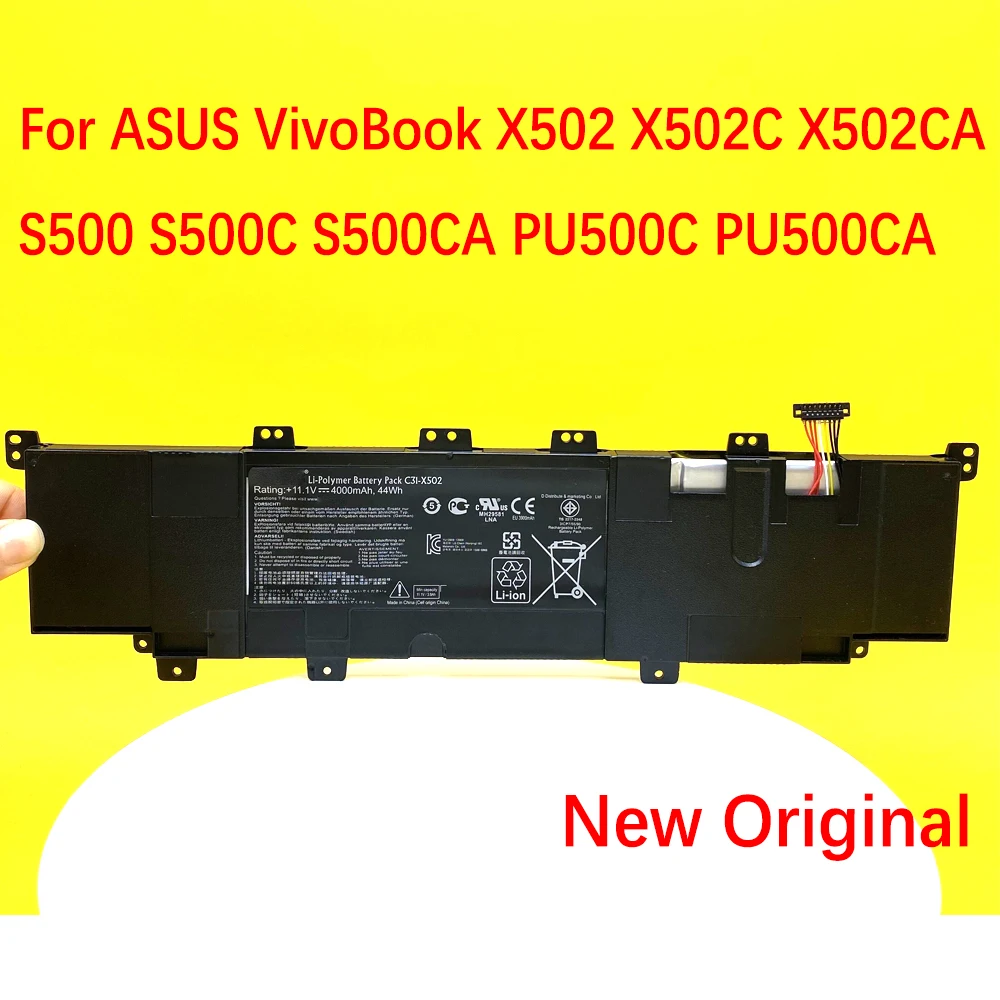 

C31-X502 Laptop Battery For ASUS VivoBook X502 X502C X502CA S500 S500C S500CA PU500C PU500CA