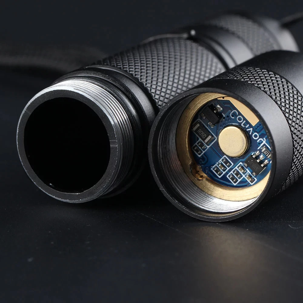 Светодиодный фонарик Convoy T2 с Samsung LH351D фонарь на AA батарее для рыбалки и кемпинга -