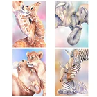 Набор для алмазной живописи 5D сделай сам, набор для рисования с мотивами семьи, полное круглое украшение на стену, мозаика ручной работы, подарок, украшение для дома