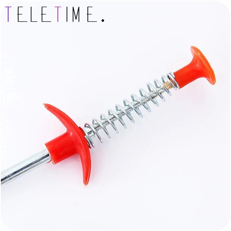 60 см Гибкий крючок для раковины инструменты чистки кухонной щеточка с рукояткой