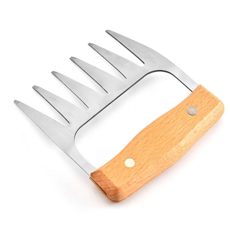 2 шт. из нержавеющей стали медвежьи лапы в форме измельчитель мяса прочные острые