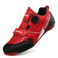 professional high quality road bike cycling shoes self locking outdoor waterproof ultralight racing bicycle cycling sneakers men