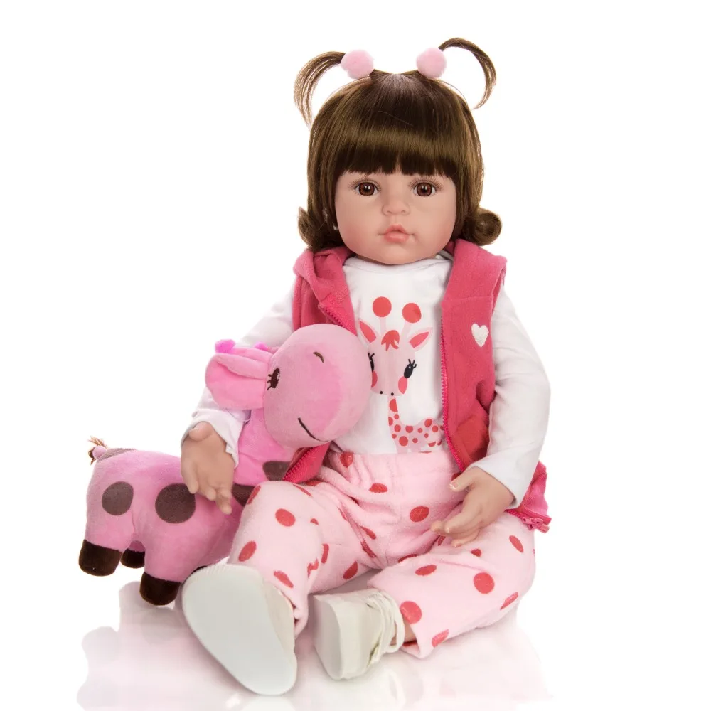 girls Toy all vinyl body or cotton silicone reborn toy children popular hot selling toddler baby dolls bebe gift | Игрушки и хобби