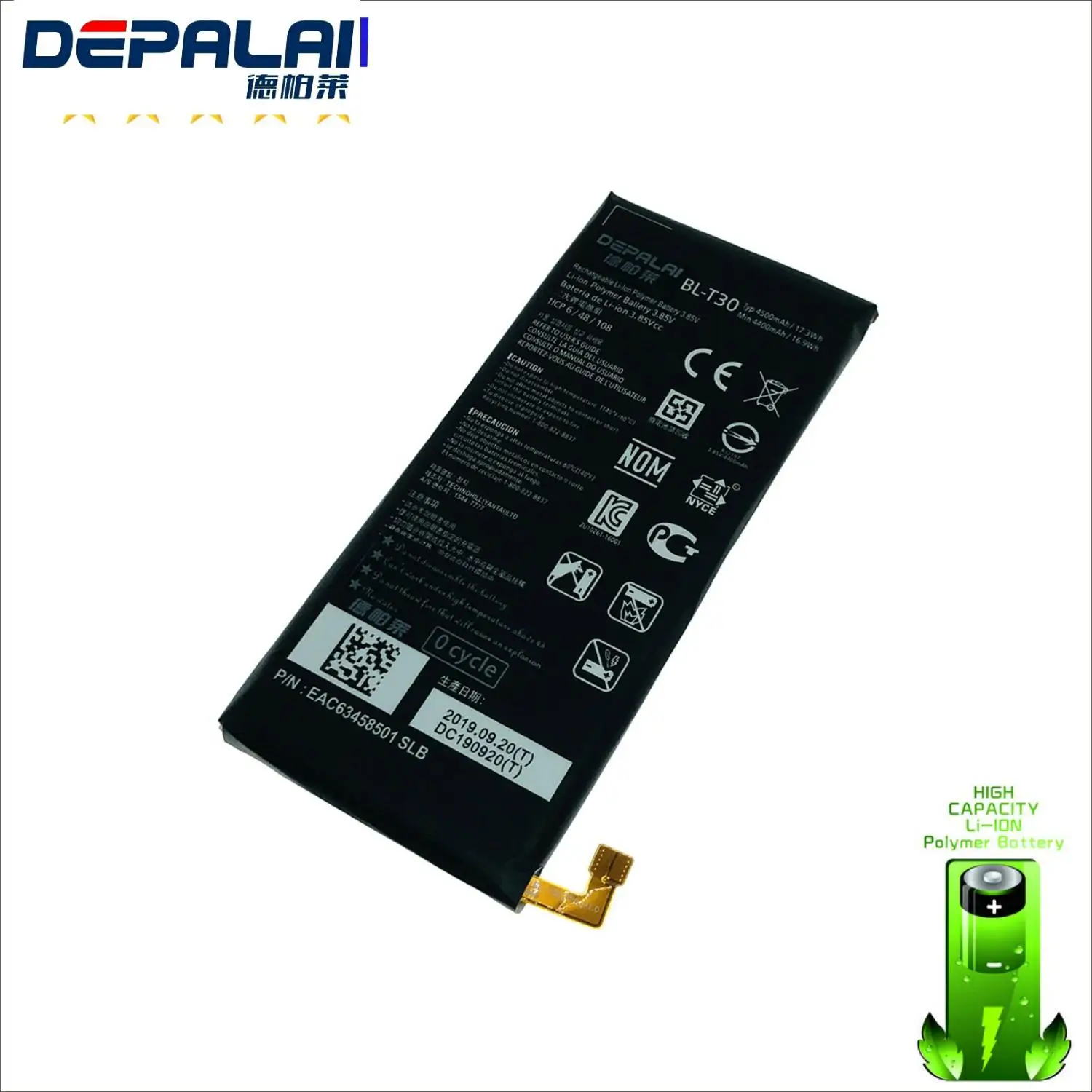 Высококачественная аккумуляторная батарея для LG X Power 2 II L64VL M320F M320N M322 L63BL K10 M320 DSN