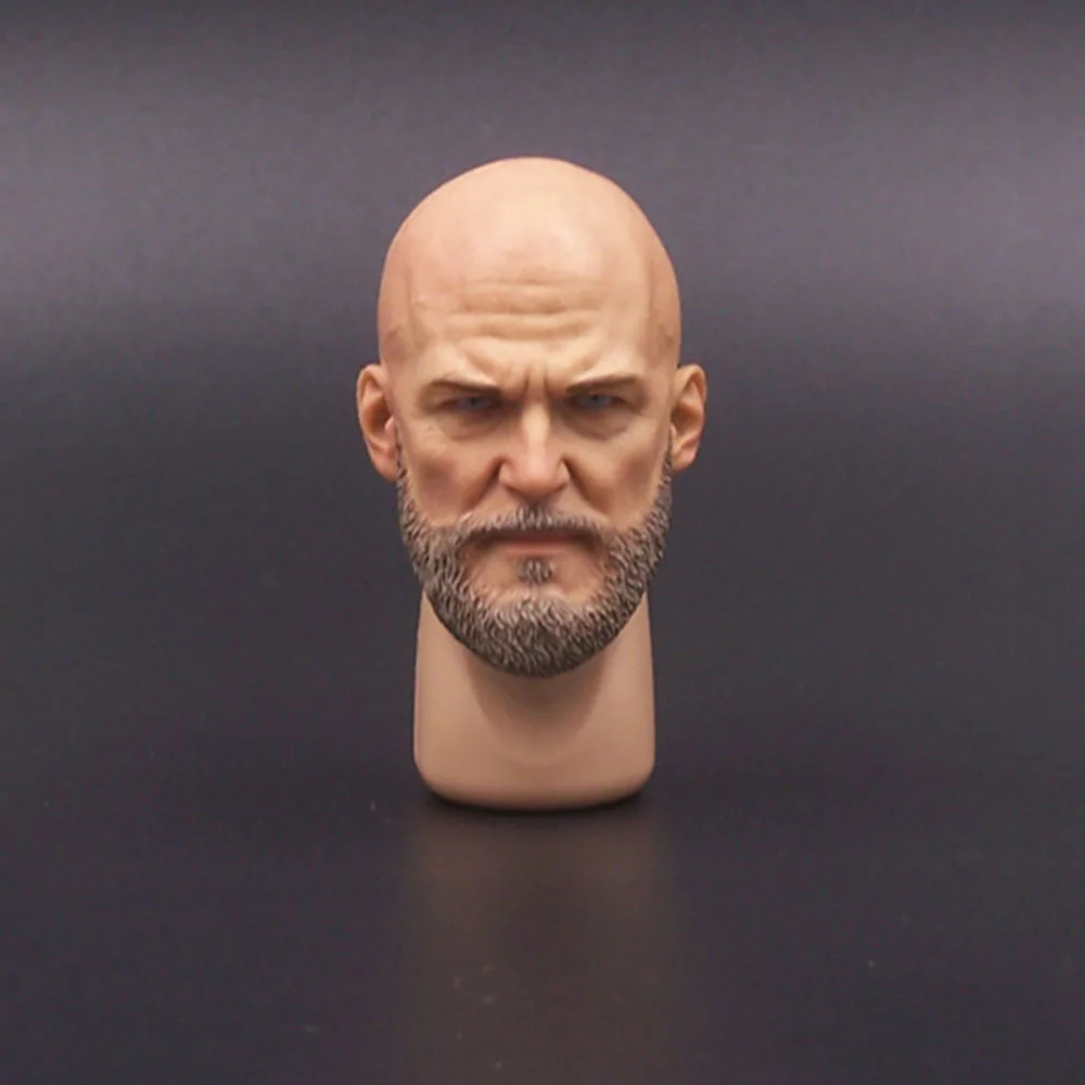 1/6 солдат мужской голова скульптуры бородатый Злодей для детей возрастом от 12