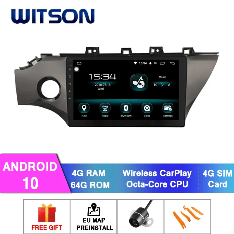 Автомобильная DVD-система WITSON на Android 11 для KIA K2/RIO 2017-2018 автомобильный