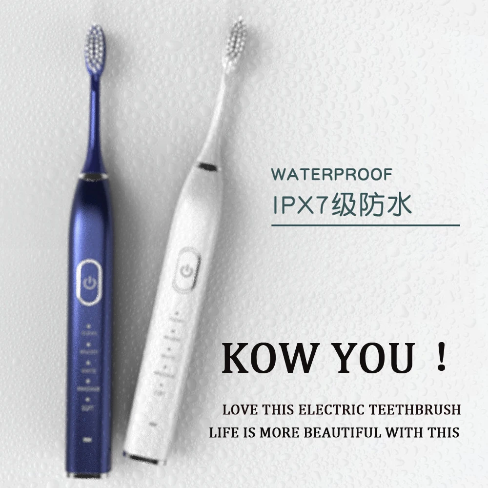 

Sonic electric toothbrush USB Charge Rechargeable Tooth Brushes Washable Electronic Whitening Teeth Brush