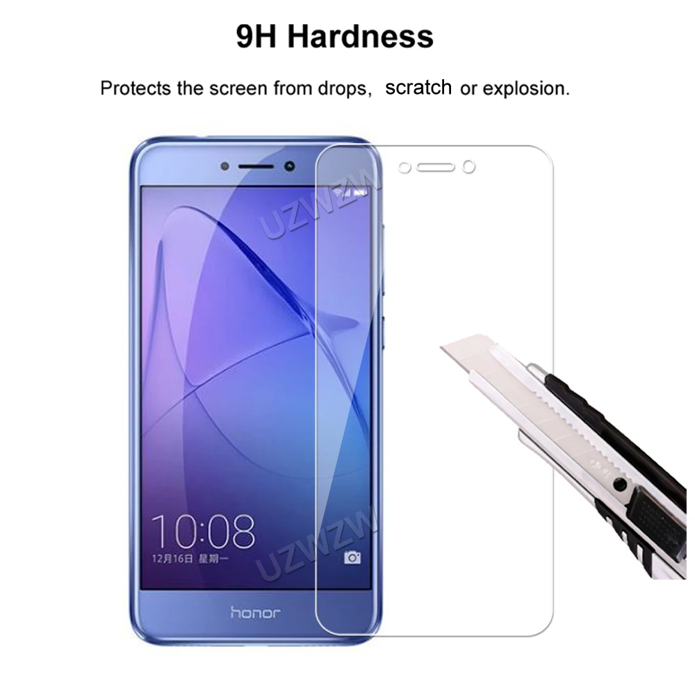 Закаленное защитное стекло для Honor 8 Lite Premium 2.5D 0 26 мм | Мобильные телефоны и