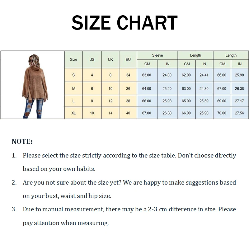 

Winter Design Tassel Cloak Sweater Velvet Women's Solid Color Slim Fashion High Neck Hem Cape Long Sleeved Women Elegant Jacket